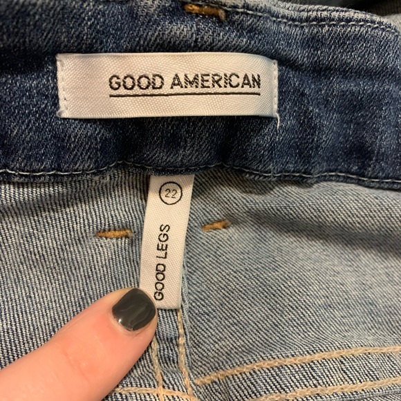 HP 12/21🏅Good American good legs jeans plus - Picture 2 of 7
